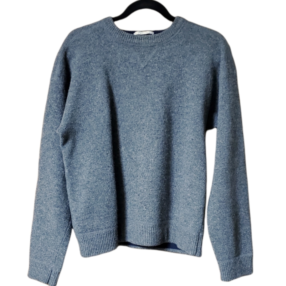 Skyr Grey Wool Sweater